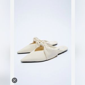 Zara Mules with Knot